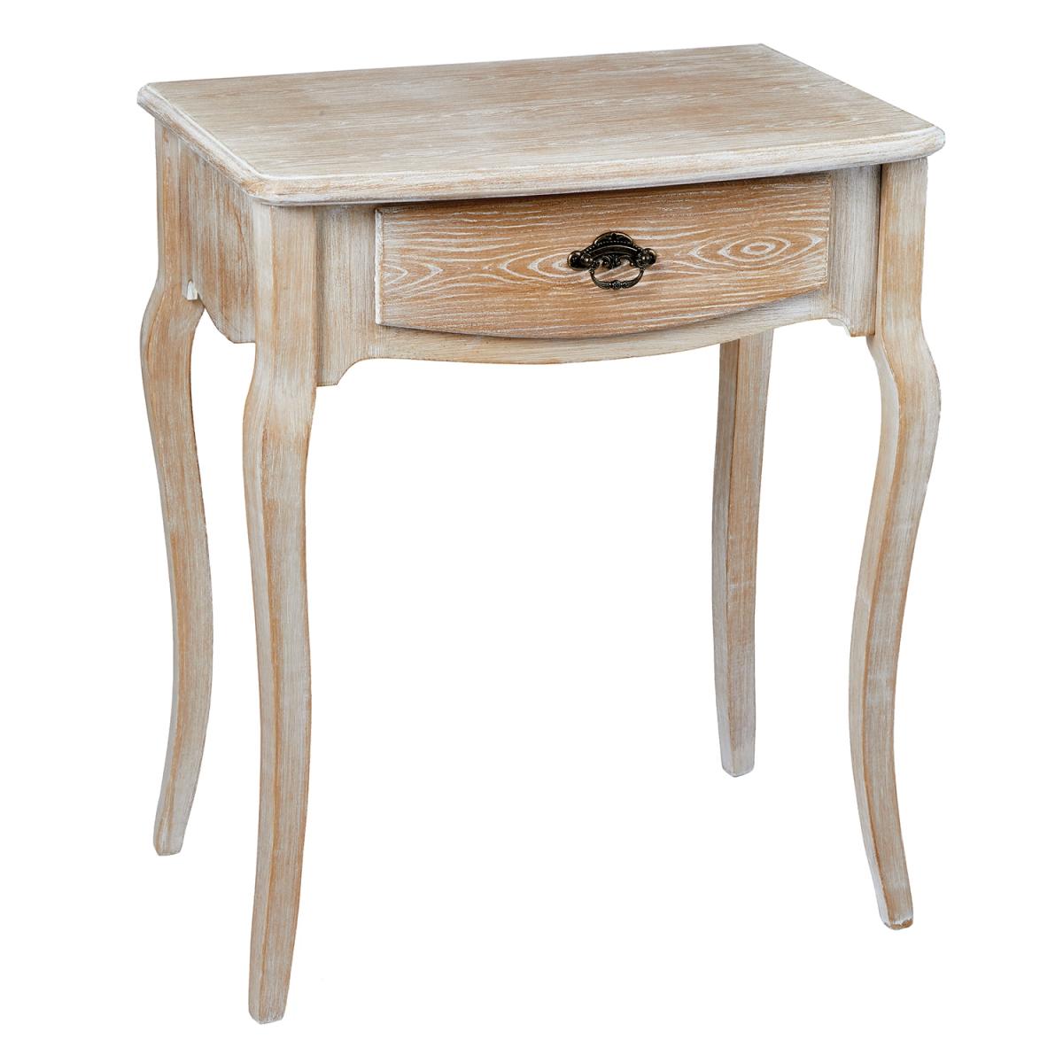 Provence One Drawer Side Table – image 2