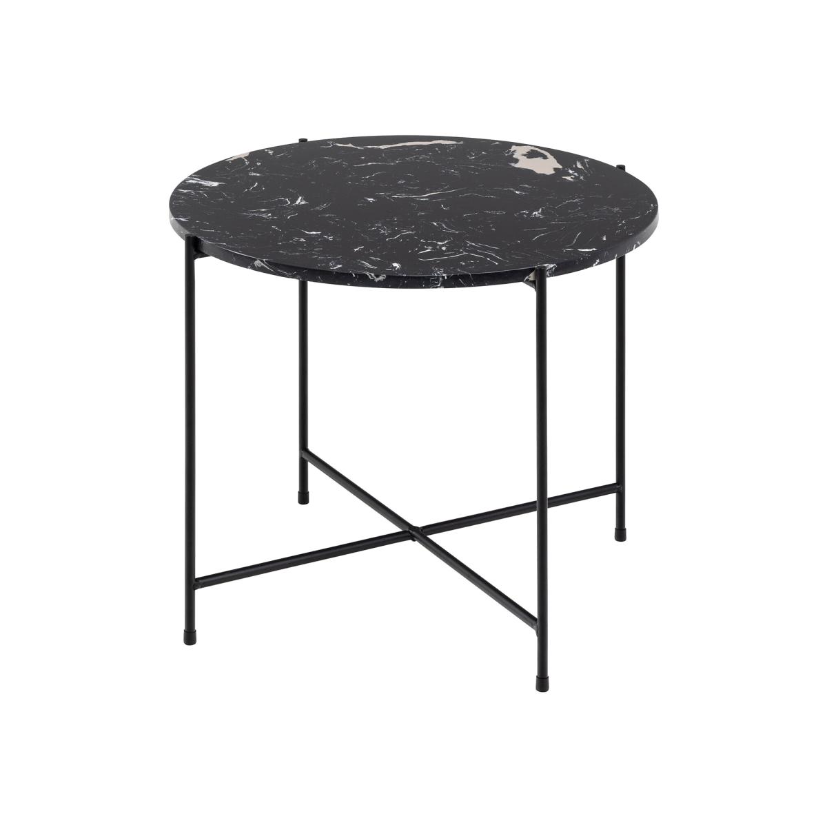 Avila Side Table - Black / 40cm