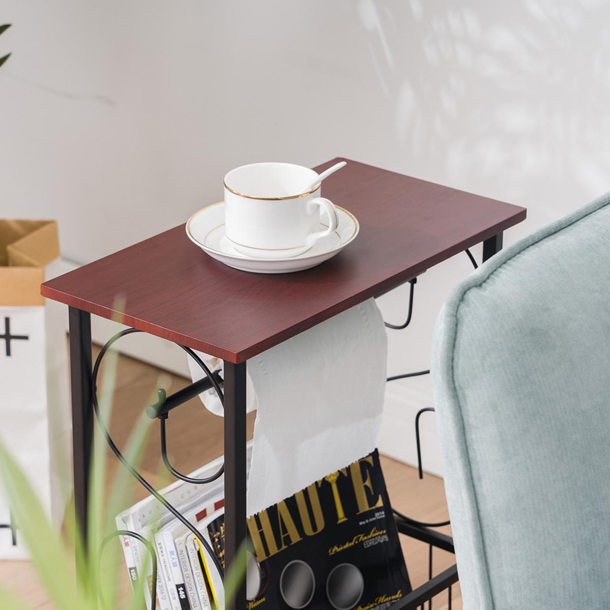 Bathroom End Table - Brown – image 2