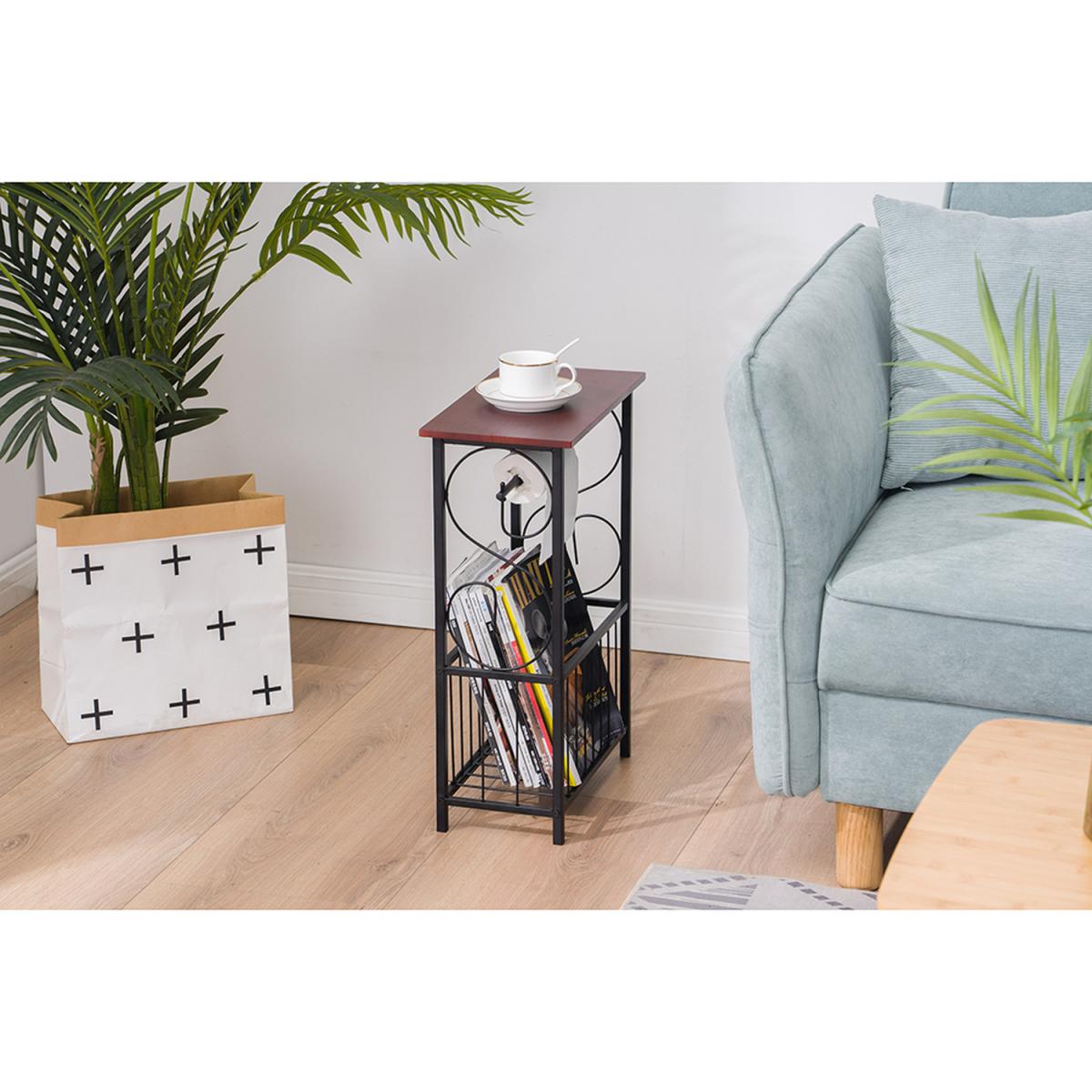 Bathroom End Table - Brown – image 3