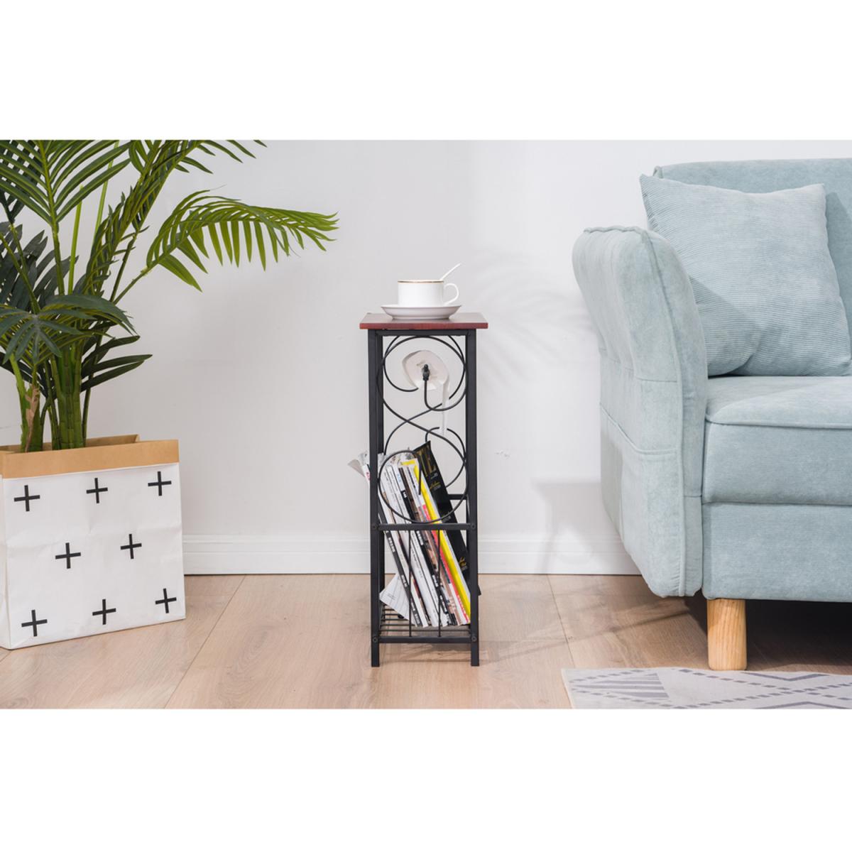 Bathroom End Table - Brown – image 4