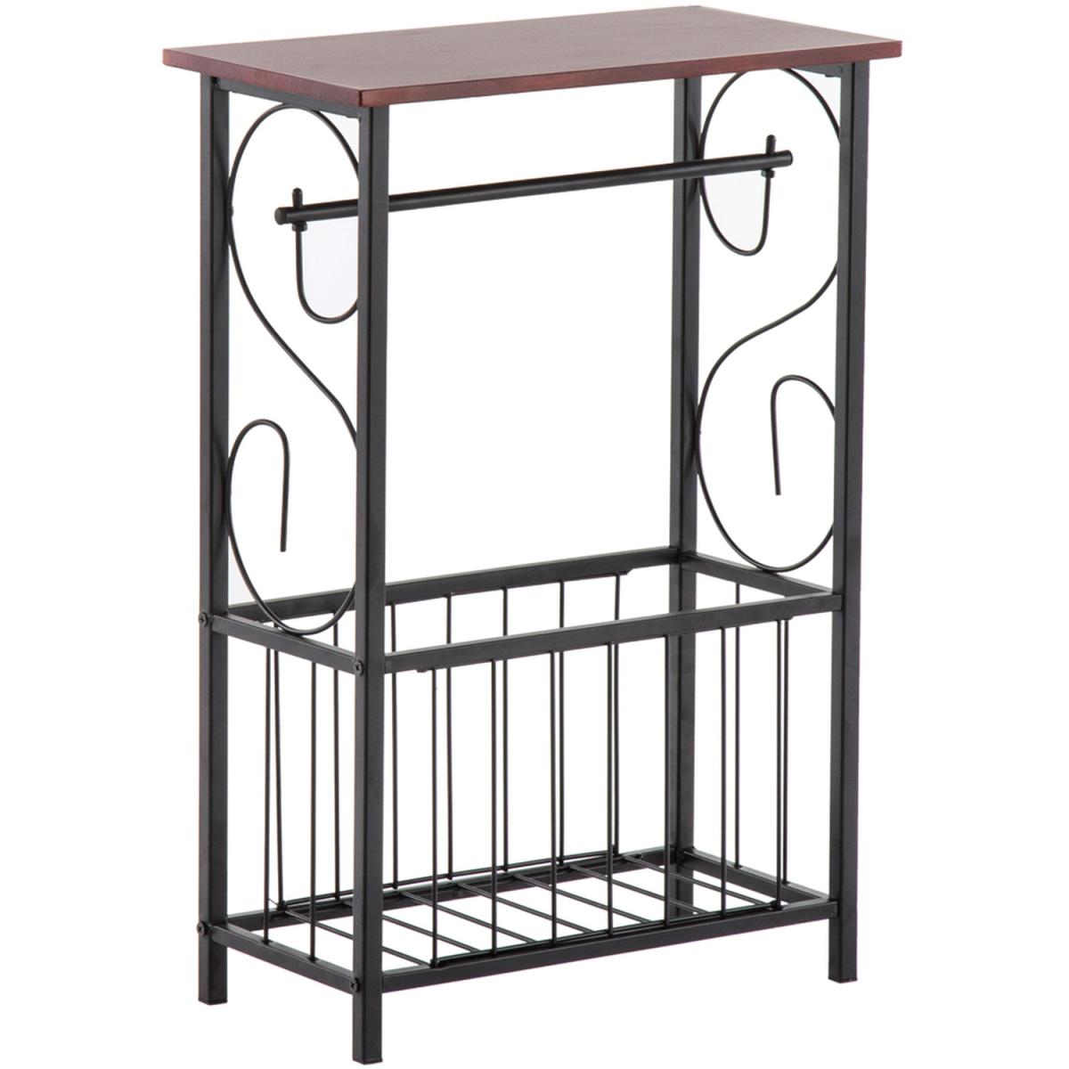 Bathroom End Table - Brown – image 5