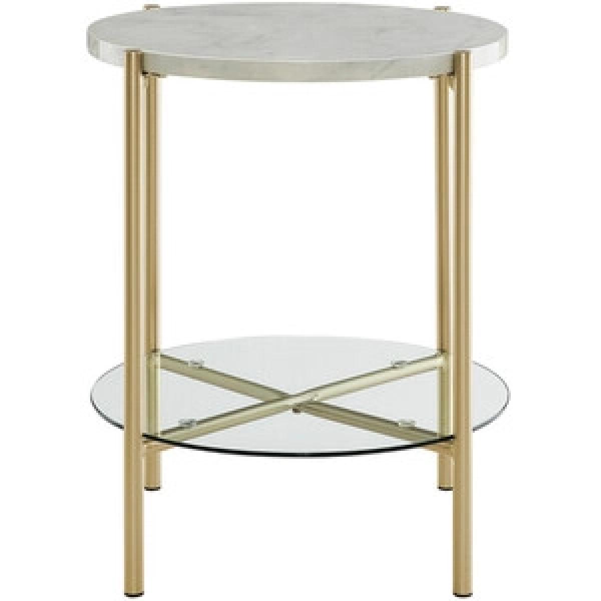 Tilda Round Side Table - Chrome – image 5