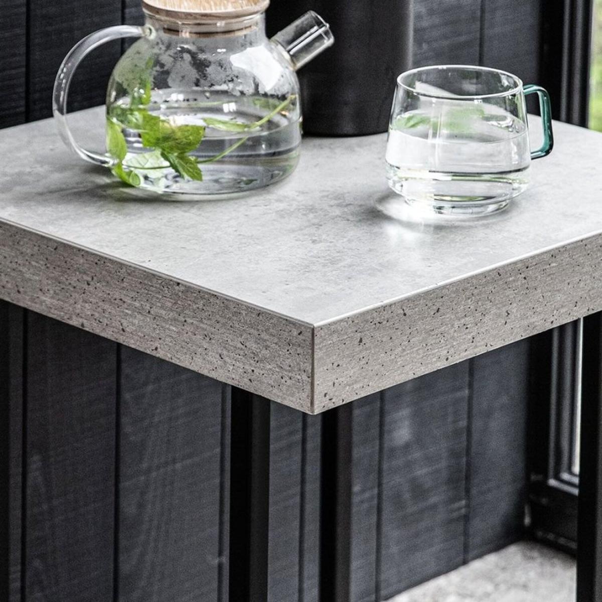 Toledo Lamp Table - Grey – image 2