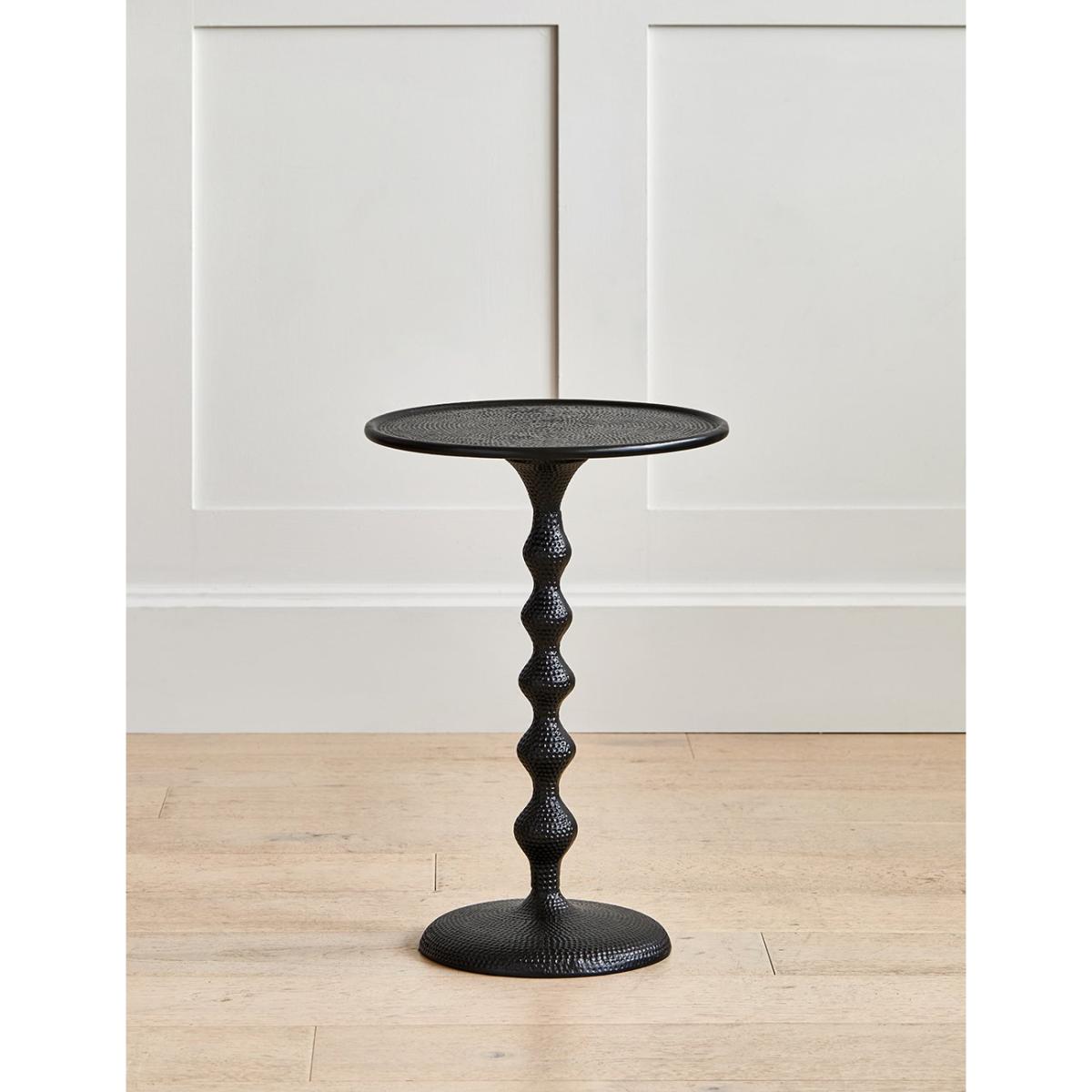 Black Bobbin Stem Side Table – image 2