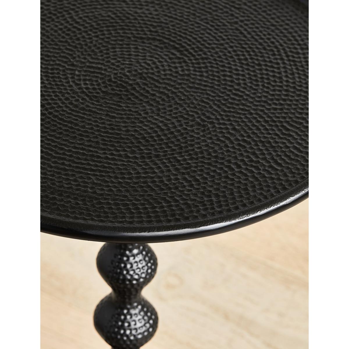 Black Bobbin Stem Side Table – image 3