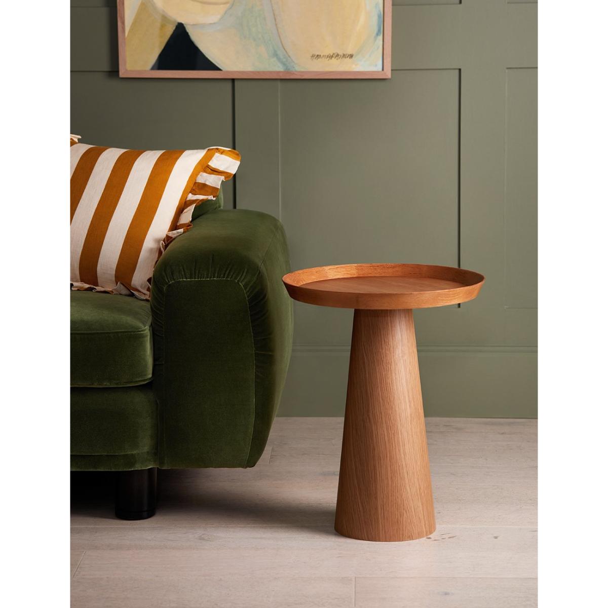 Wooden Tapered Side Table – image 2
