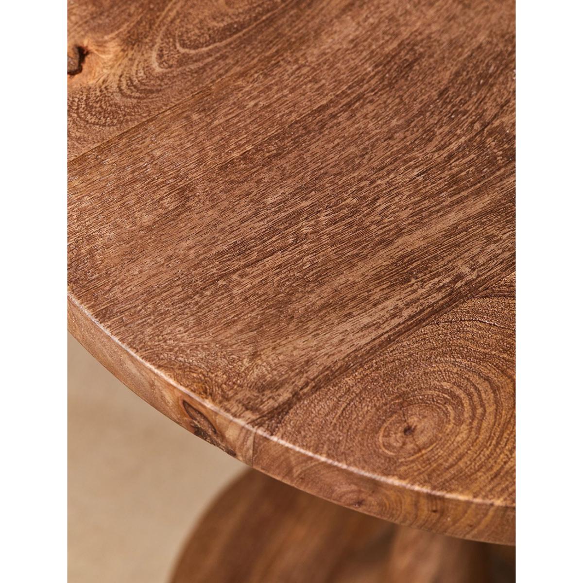 Annabel Mango Wood Side Table – image 3