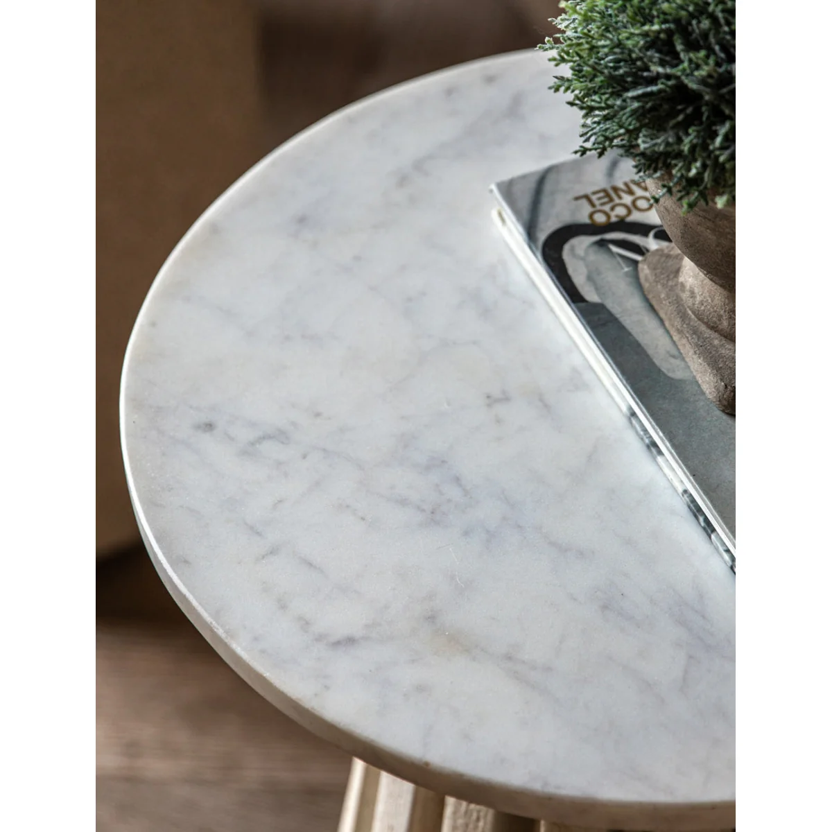 Vince Marble Side Table – image 2