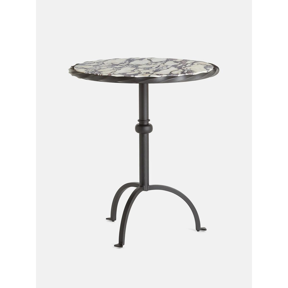 Limited Edition Paris Side Table, Red Marble – image 3