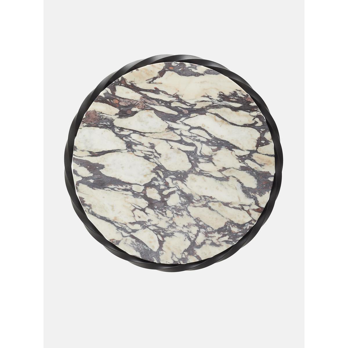 Limited Edition Paris Side Table, Red Marble – image 4