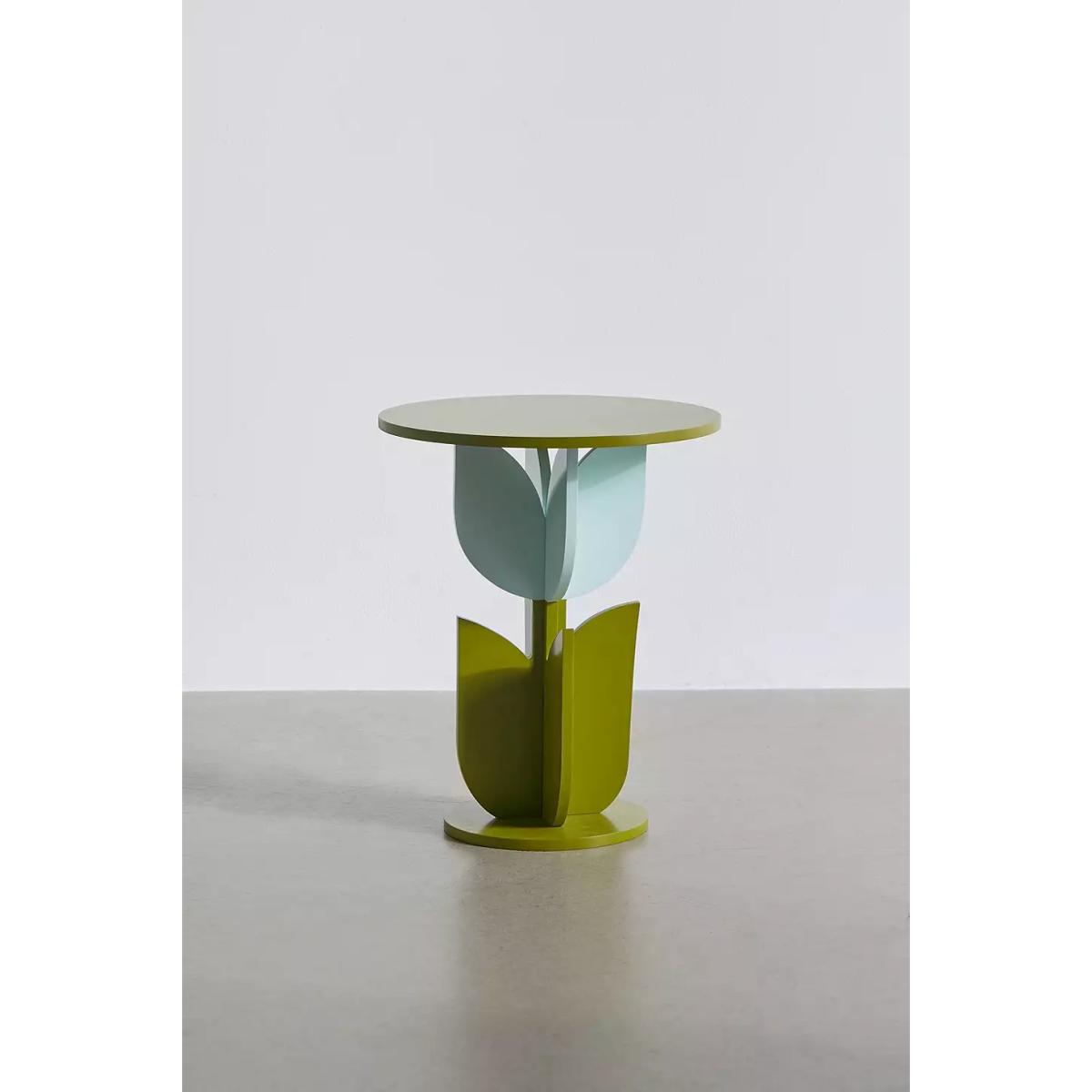 Tulip Side Table - Green ALL at Urban Outfitters – image 3