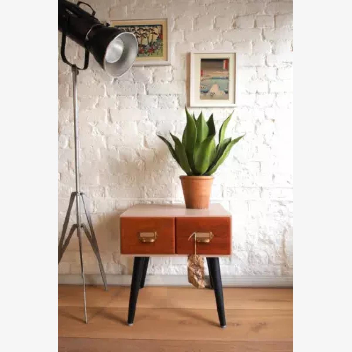 Urban Renewal Remade Vintage File Drawer Side Table - Neutral ALL at Urban Outfitters – image 1