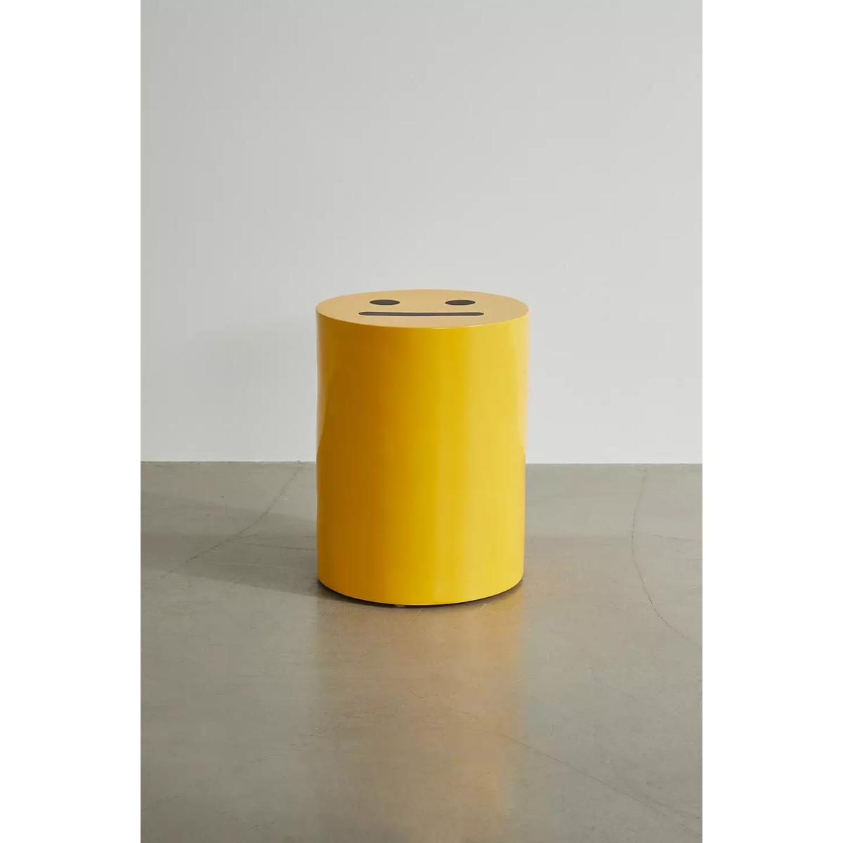 Face Side Table - Yellow L: 35.5cm x W: 35.5cm x H: 45.7cm at Urban Outfitters – image 2