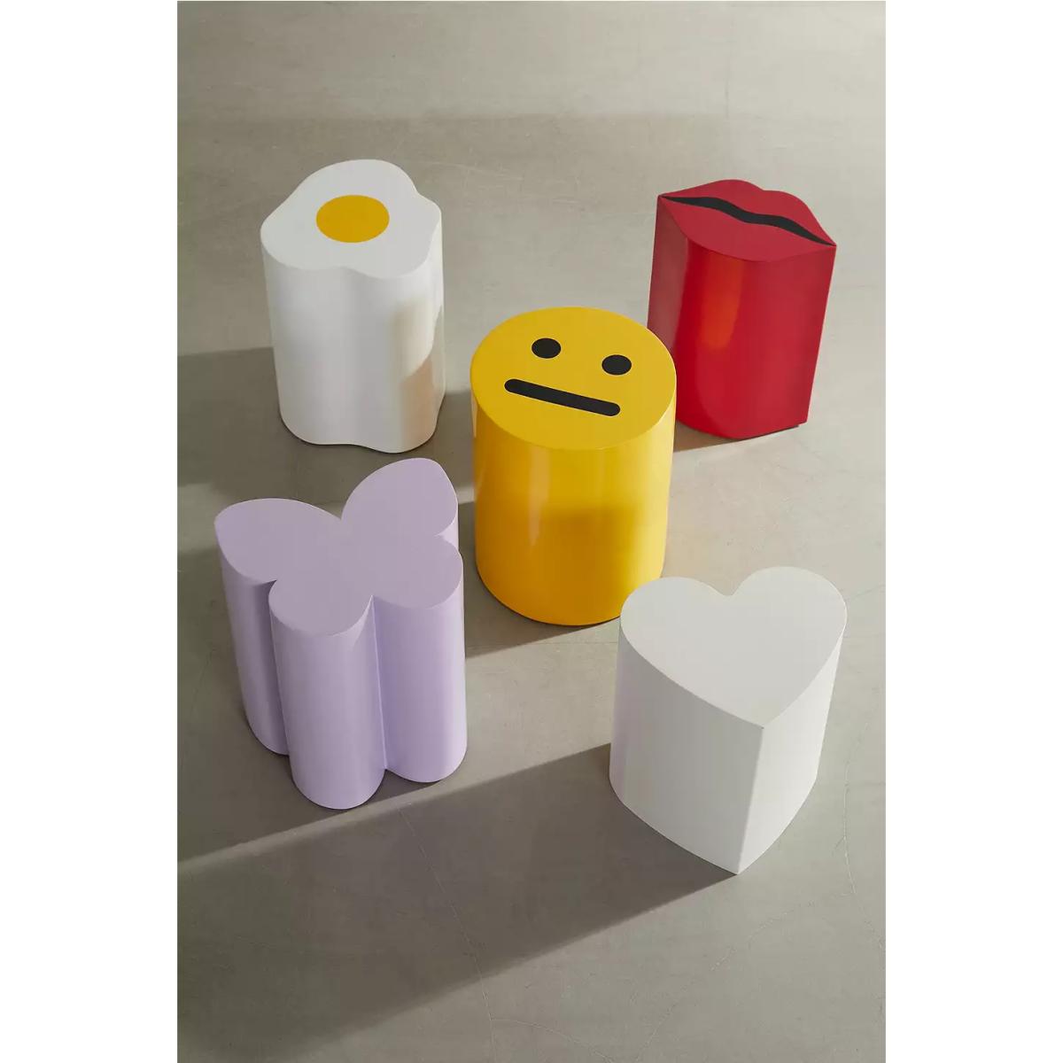 Face Side Table - Yellow L: 35.5cm x W: 35.5cm x H: 45.7cm at Urban Outfitters – image 5
