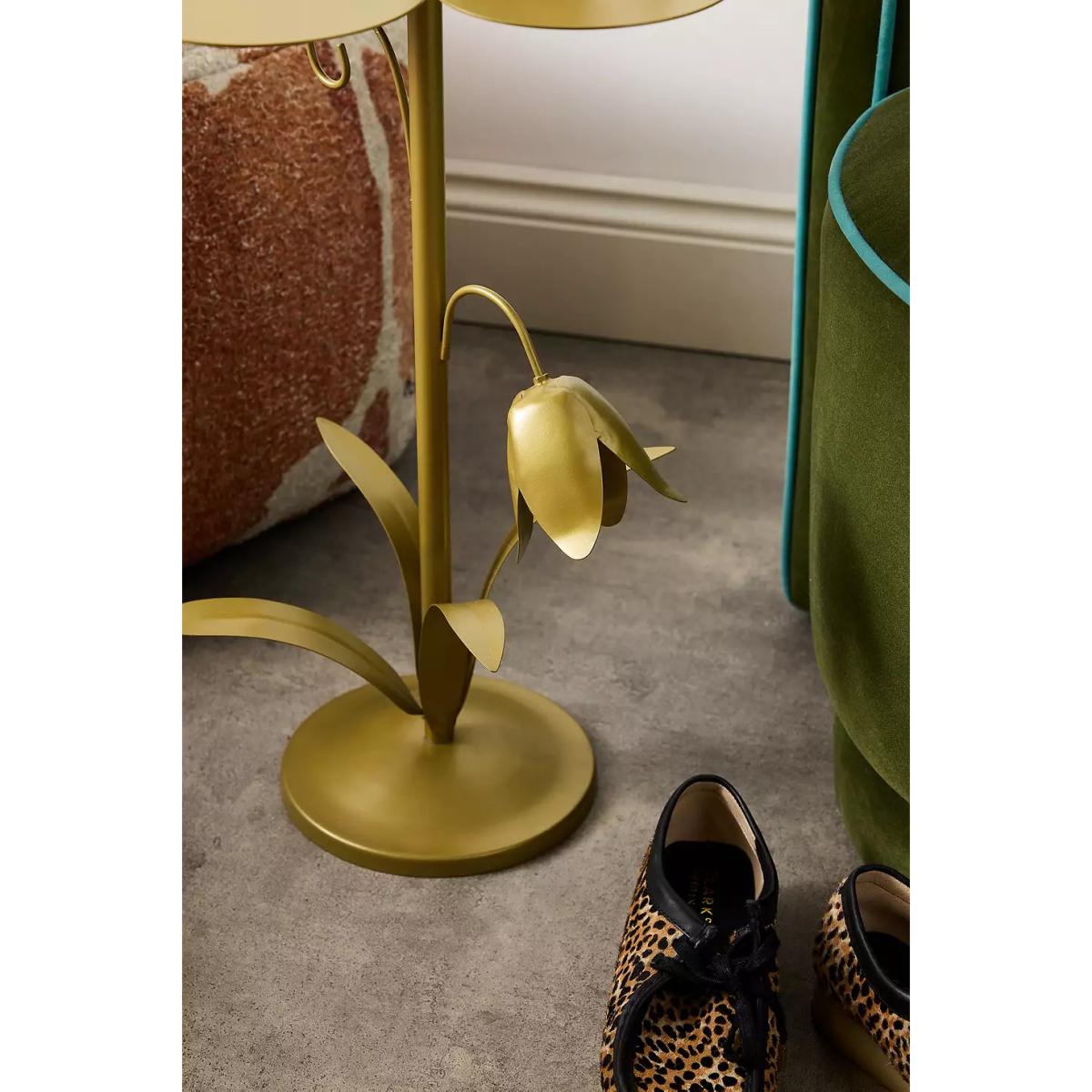 Lily Pad Side Table - Gold ALL at Urban Outfitters – image 3