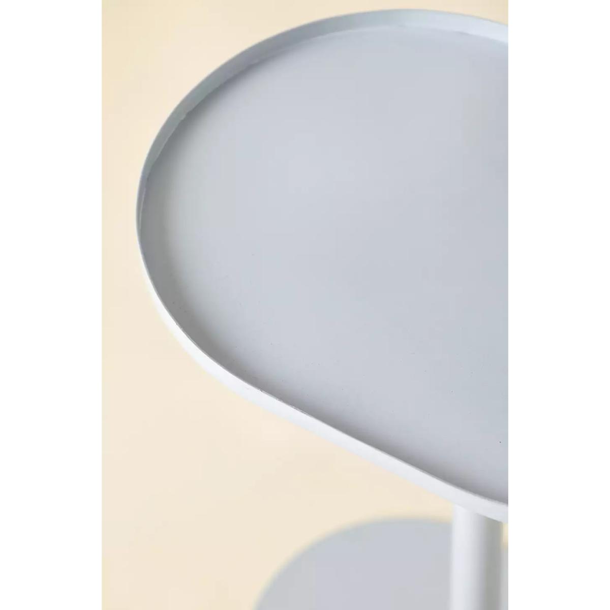 Oval Side Table - Light Blue W: 30.5cm x H: 51cm at Urban Outfitters – image 3
