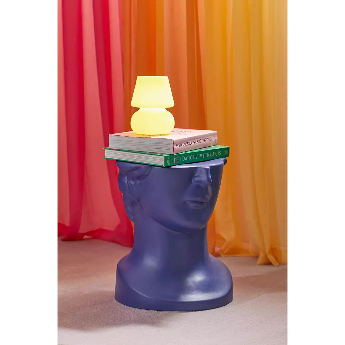 Urban Outfitters Bust Side Table - Blue D: 35.9cm x H: 46.1cm – image 2