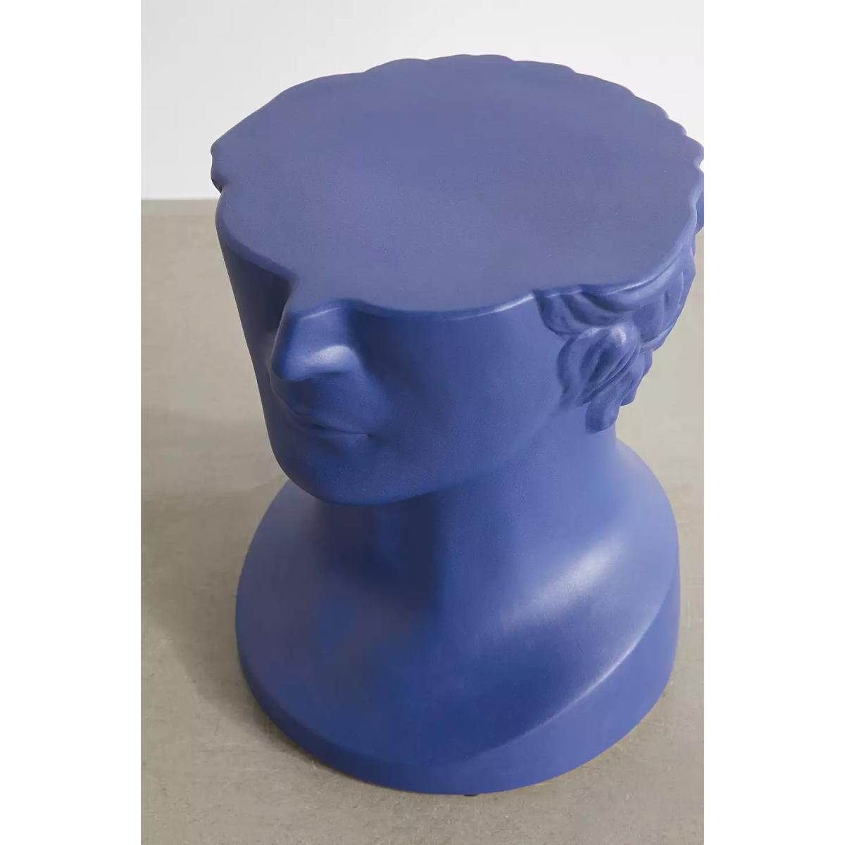 Urban Outfitters Bust Side Table - Blue D: 35.9cm x H: 46.1cm – image 4