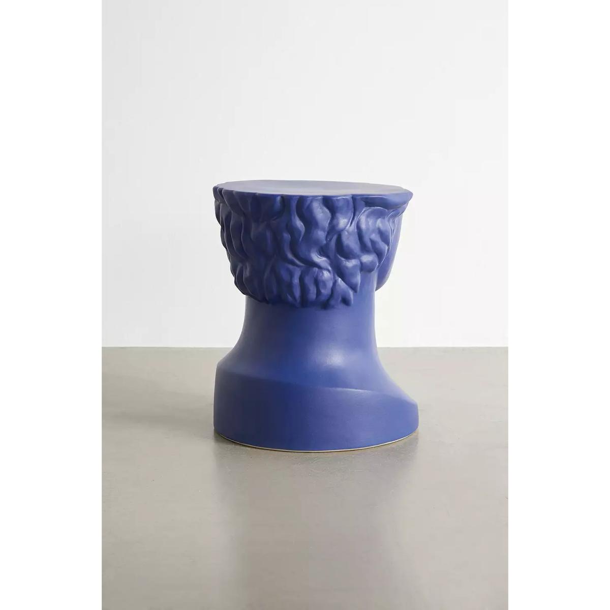 Urban Outfitters Bust Side Table - Blue D: 35.9cm x H: 46.1cm – image 5