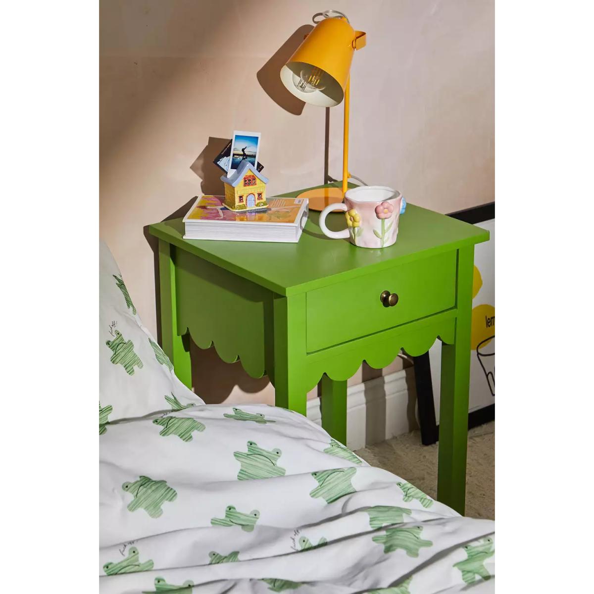 Primrose Nightstand - Green H: 60cm x W: 41cm x L: 46cm at Urban Outfitters – image 2