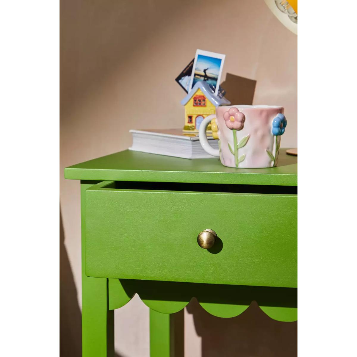 Primrose Nightstand - Green H: 60cm x W: 41cm x L: 46cm at Urban Outfitters – image 3