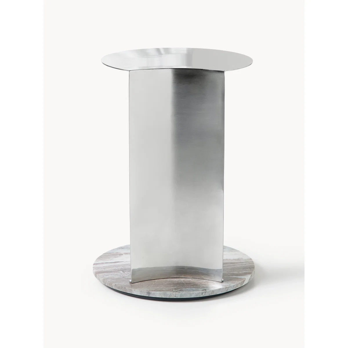 Round Side Table Kerrington with Marble Base – image 5