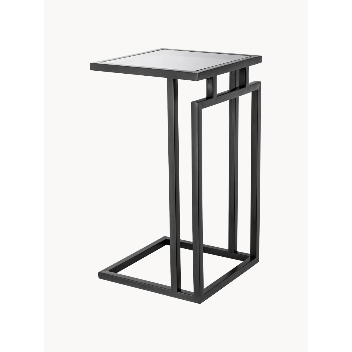 Side Table Marcus with Glass Top – image 2