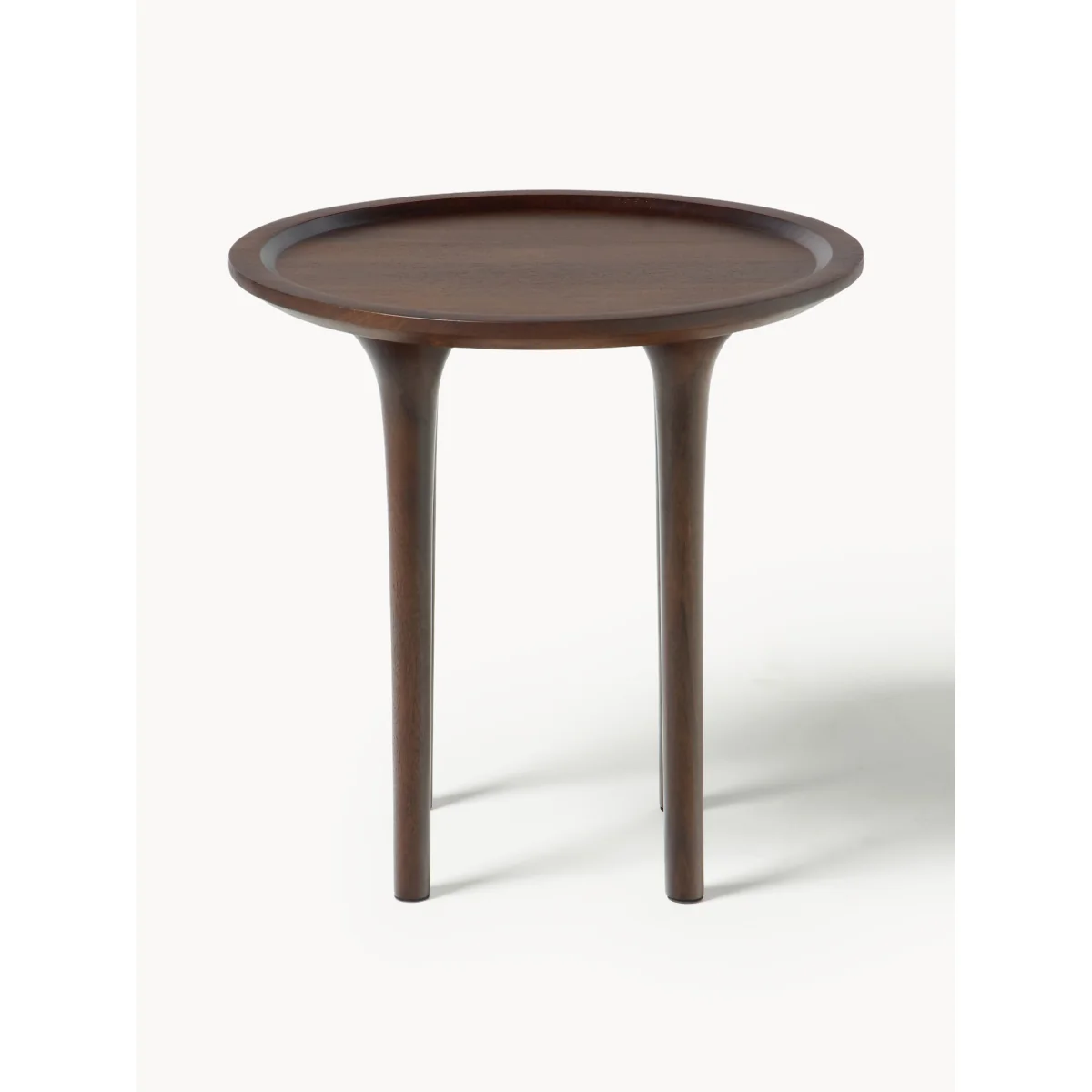 Round Mango Wood Side Table Jeani – image 2