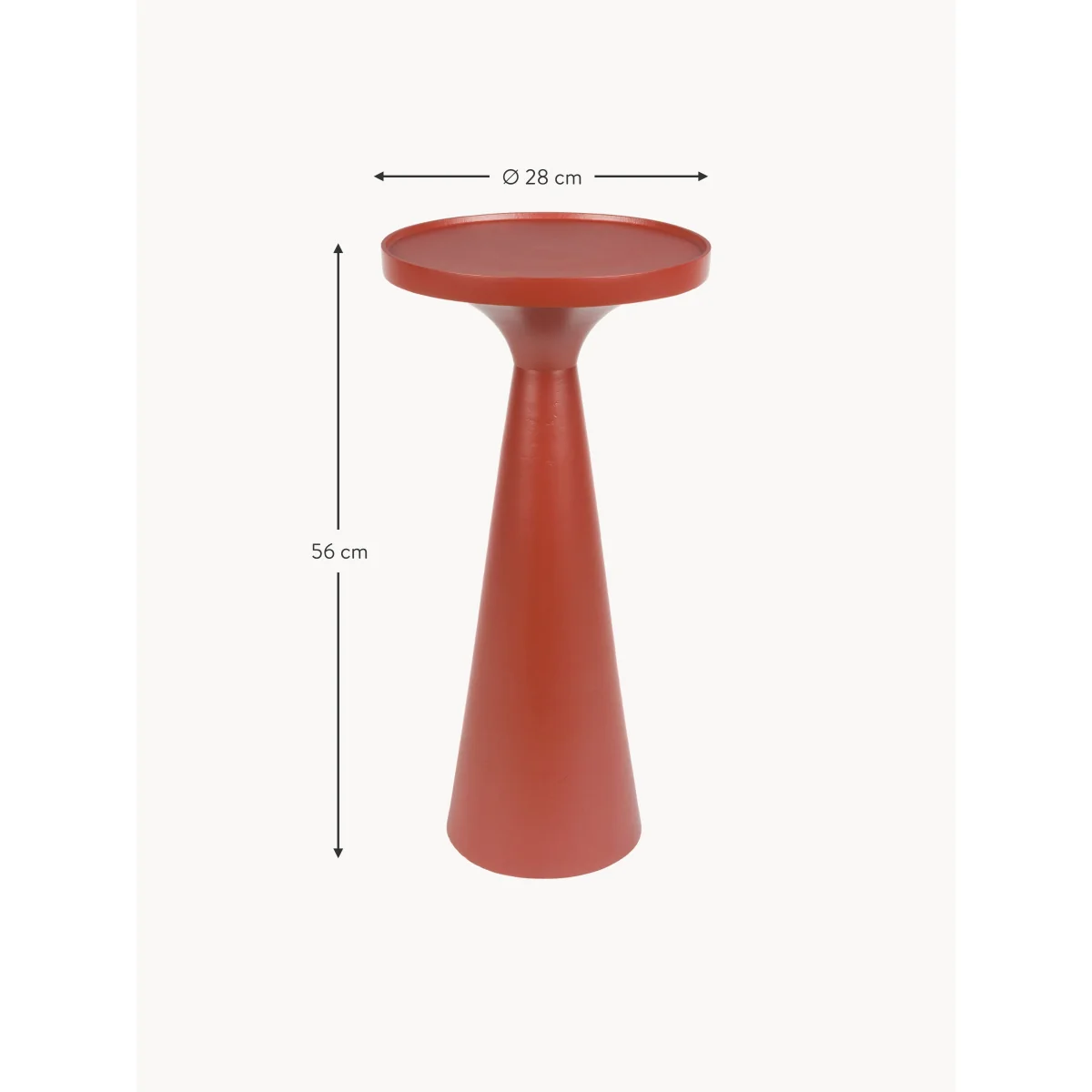 Round Metal Side Table Floss – image 6