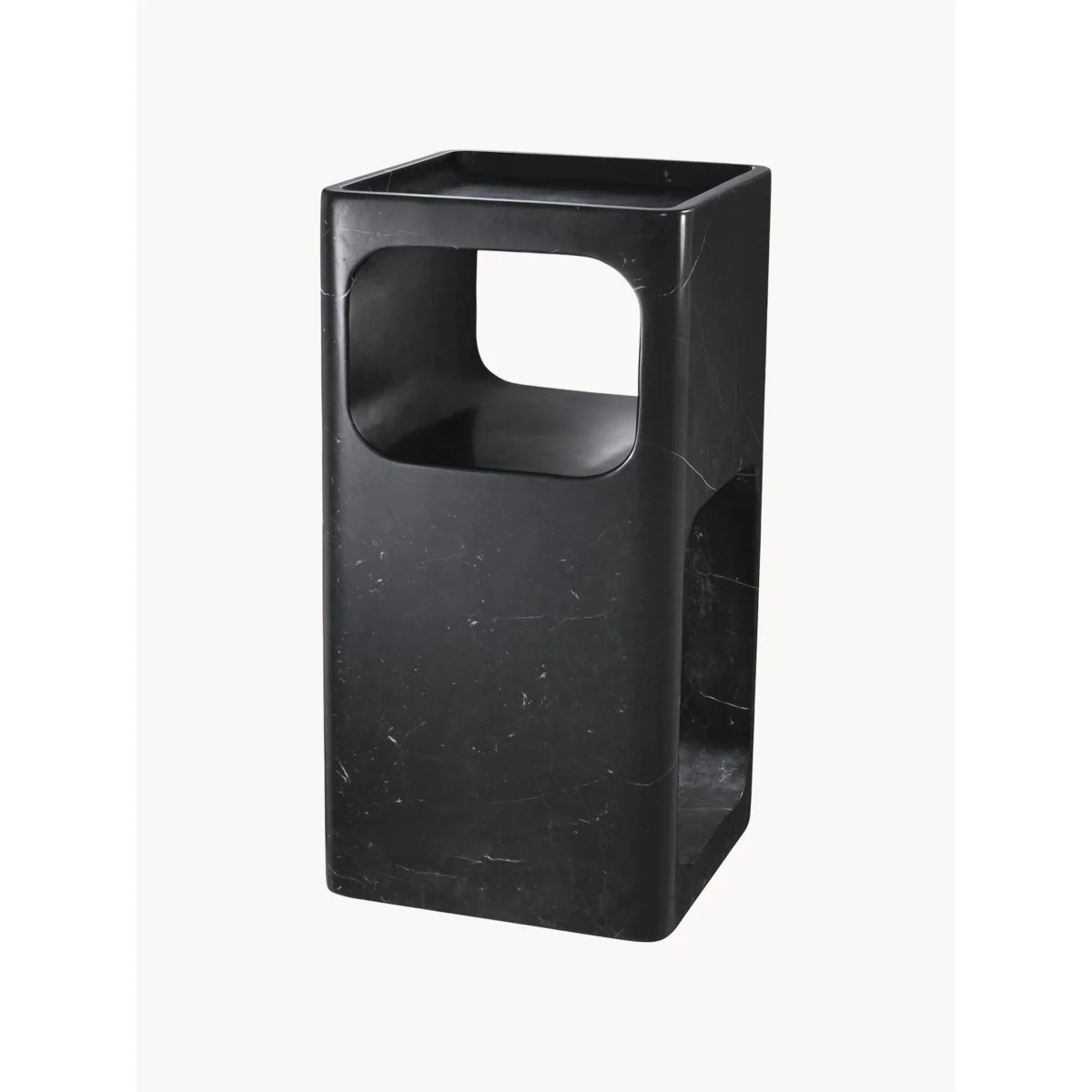 Marble Side Table Adler with Shelf – image 3