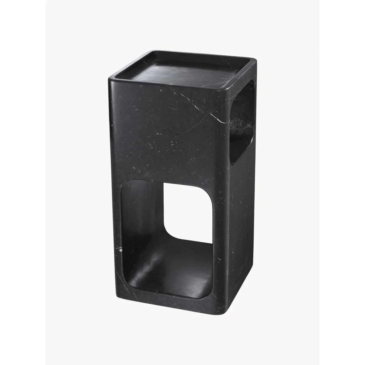 Marble Side Table Adler with Shelf – image 4