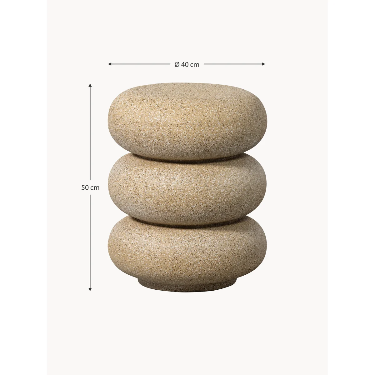 Round Side Table Laurel – image 4