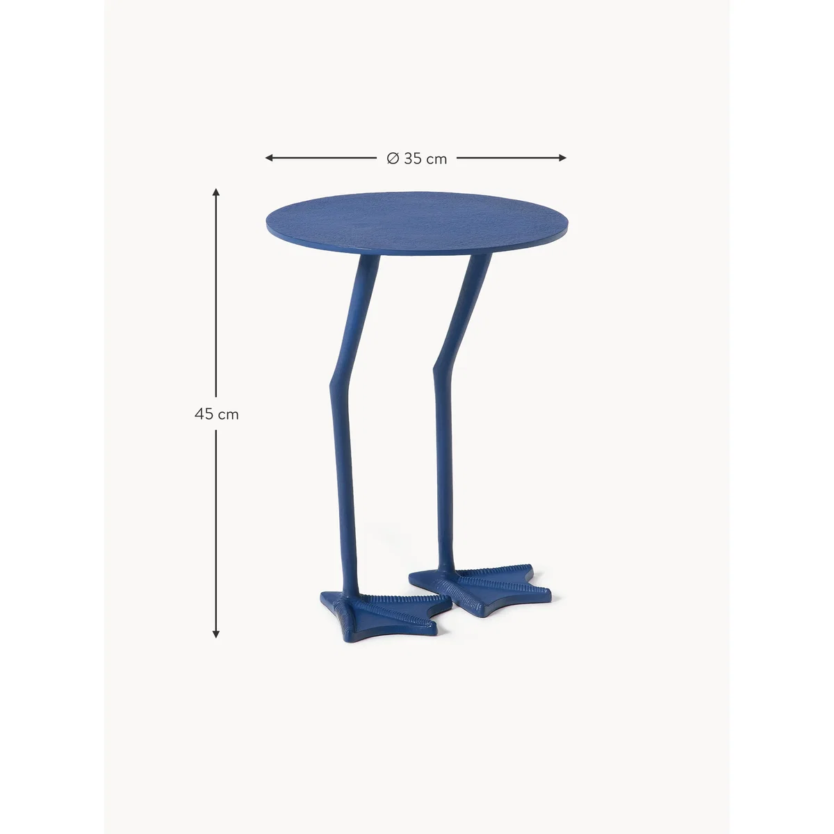 Decorative Metal Side Table Duck – image 9