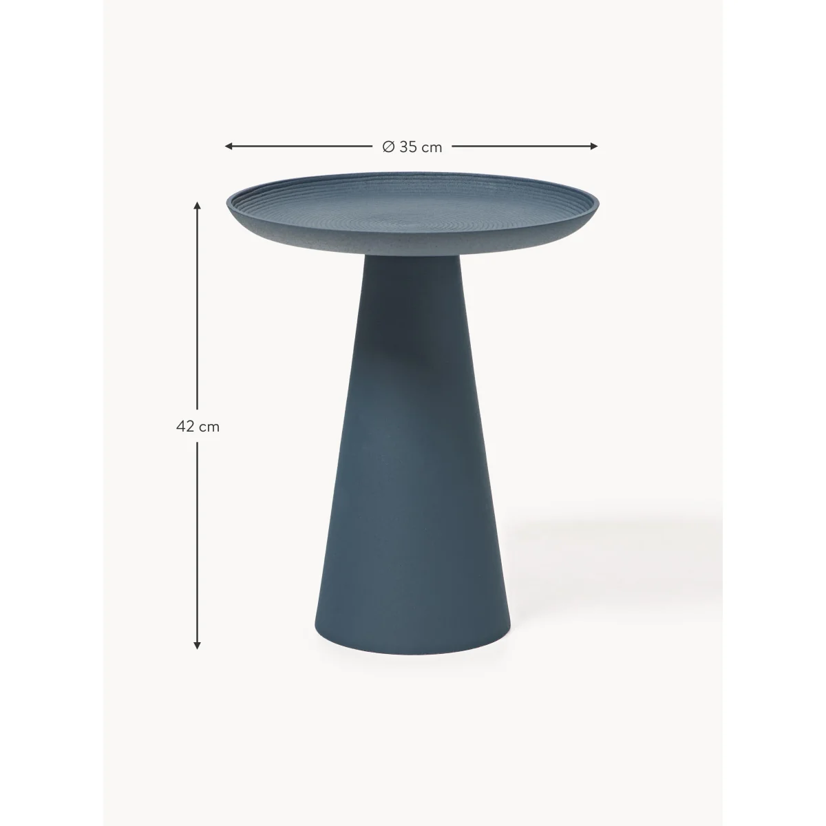 Round Metal Side Table Ringar – image 7