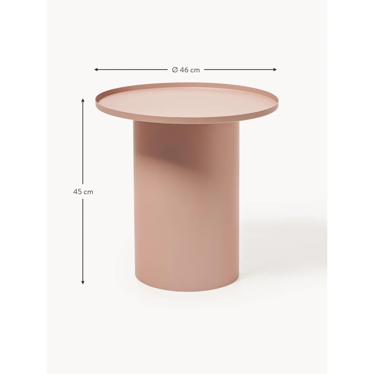Round Metal Side Table Sverre – image 7