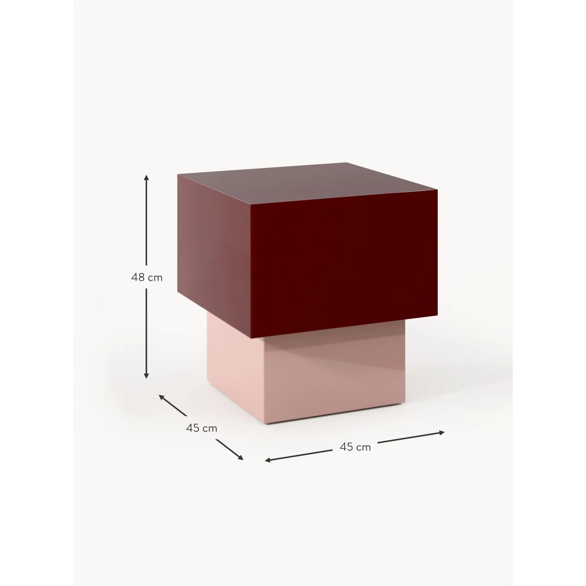 Square Side Table Alessa – image 7