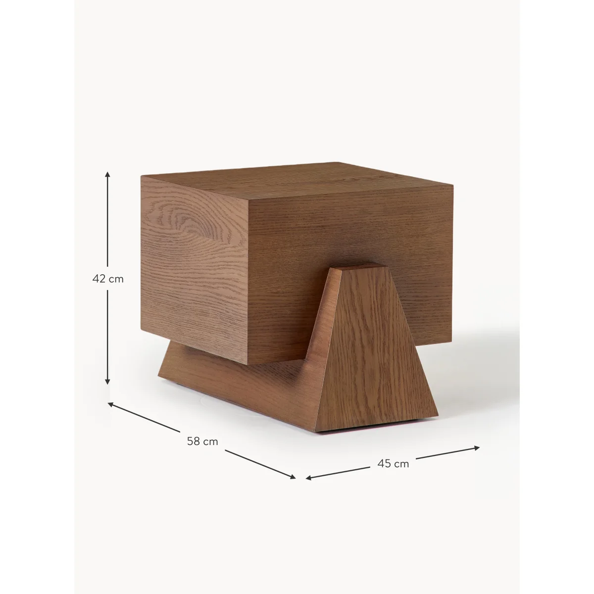 Wooden Side Table Harley – image 5