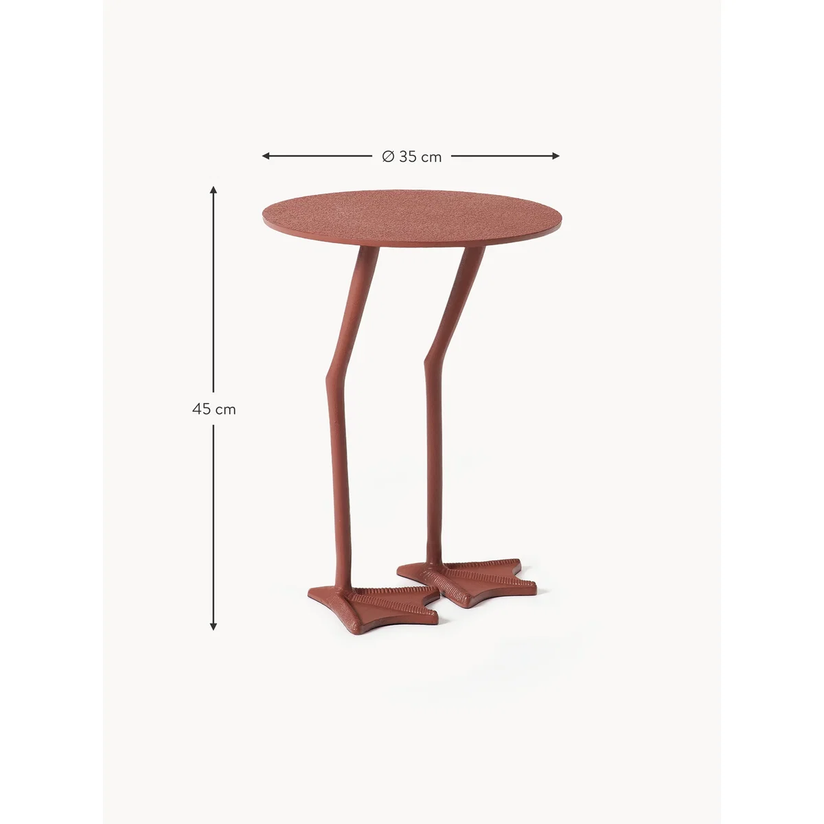 Decorative Metal Side Table Duck – image 9