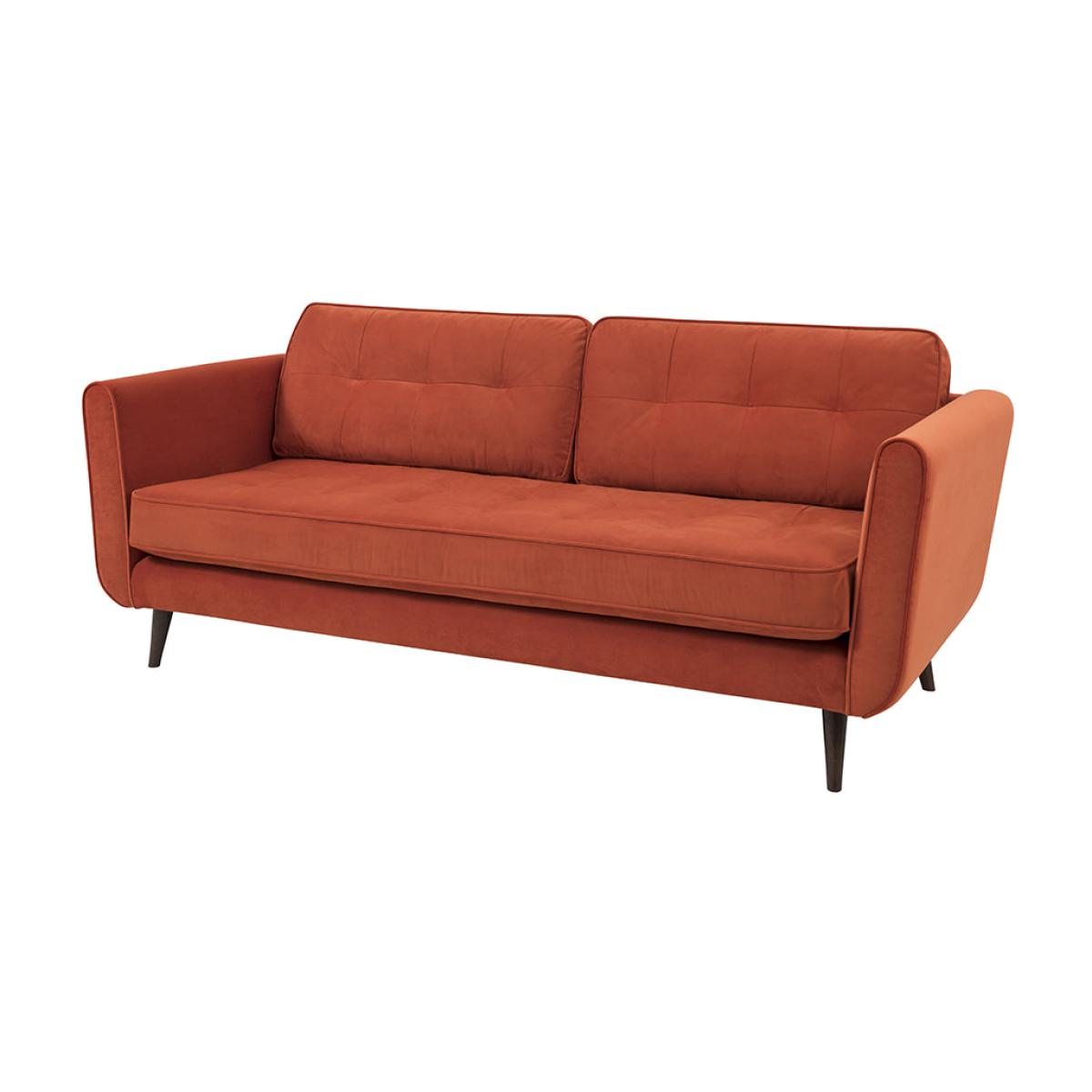Orla Kiely - Ivy Three Seater Sofa - Glyde Tomato – image 1