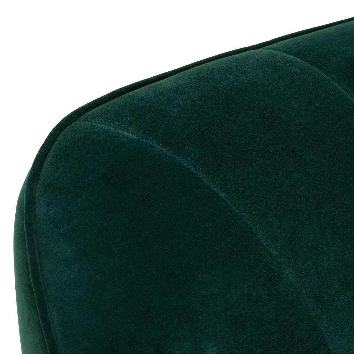 Lois 3 Seater Velvet Sofa – image 4