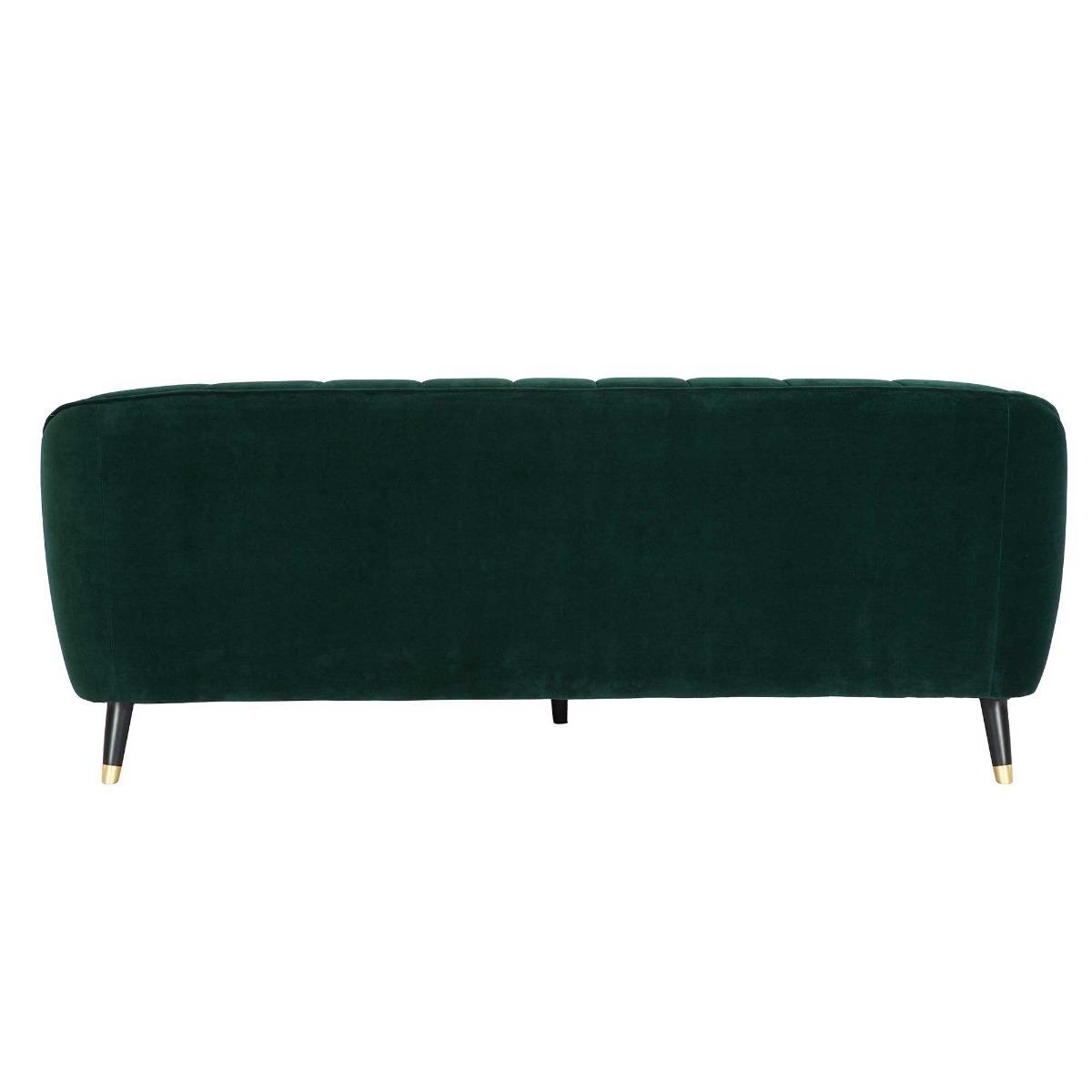 Lois 3 Seater Velvet Sofa – image 7