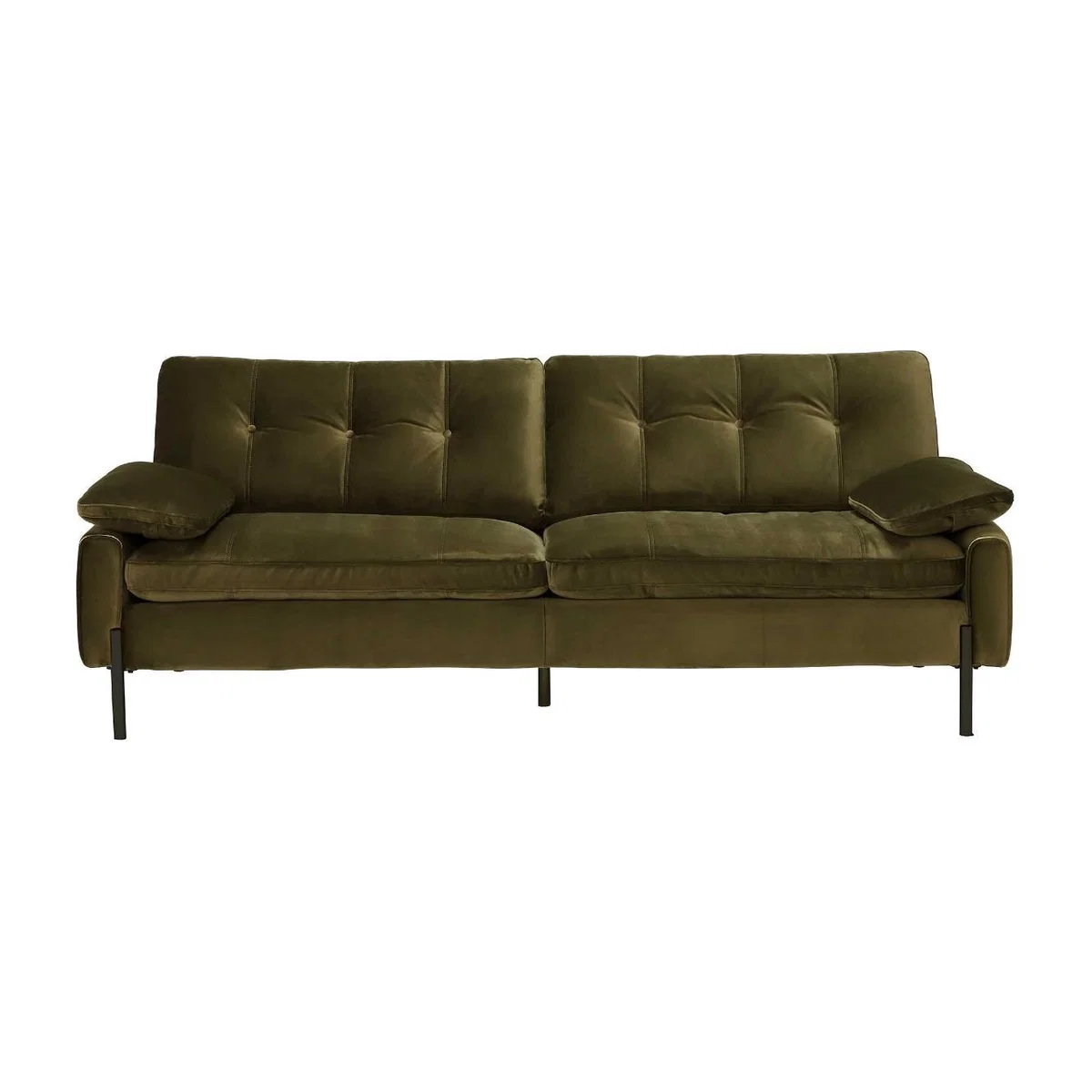 Tristan 3 Seater Sofa, Lush Velvet Green – image 1