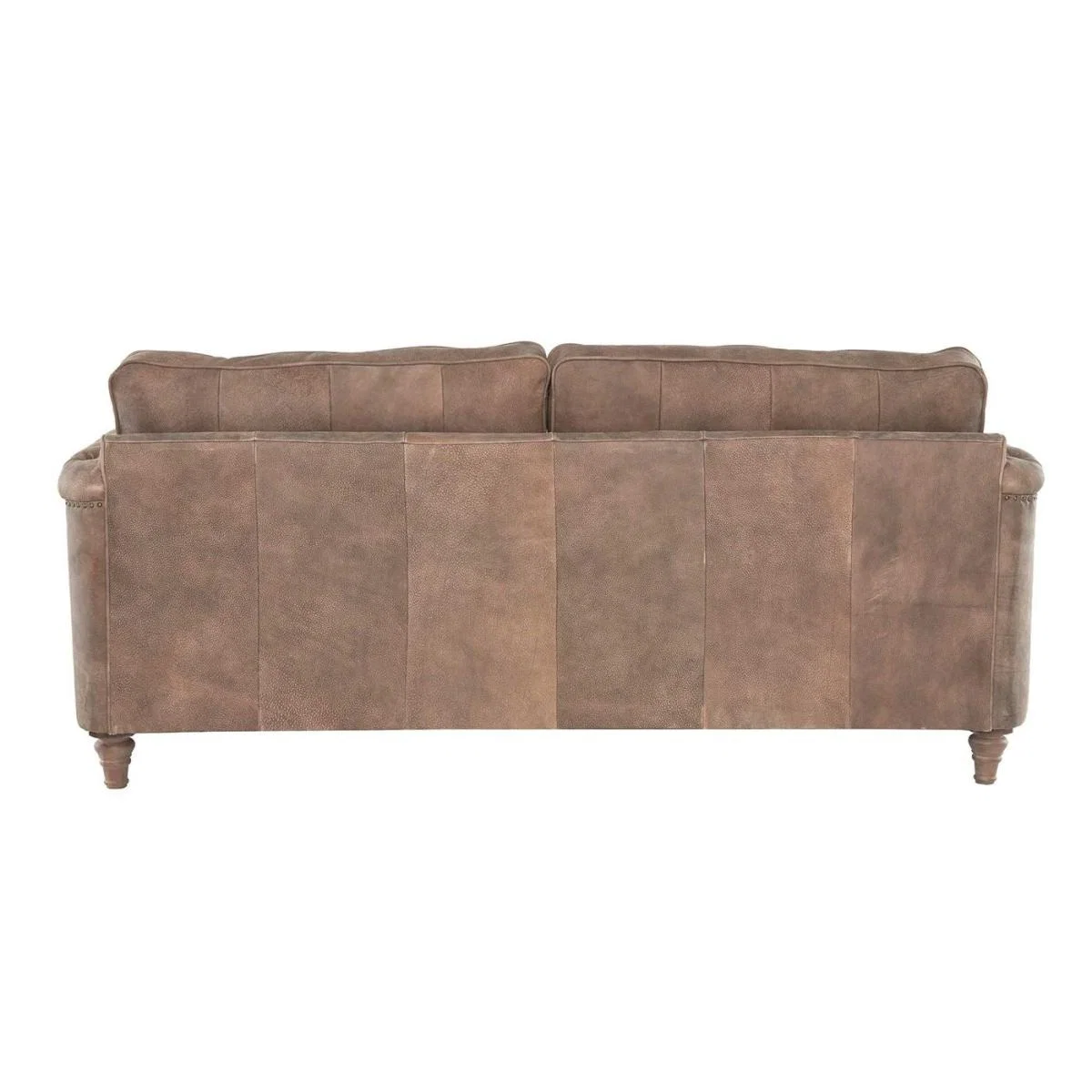 Darwin Large Leather 3 Seater Sofa, Brown | Barker & Stonehouse – image 4
