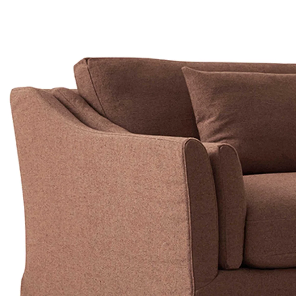 Rubus 3 Seater Sofa Brown Fabric | Barker & Stonehouse – image 4
