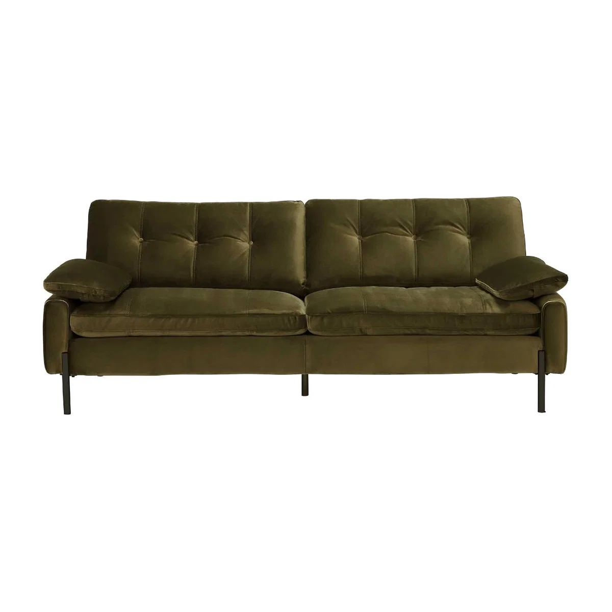 Tristan 3 Seater Sofa, Green Velvet | Barker & Stonehouse – image 1