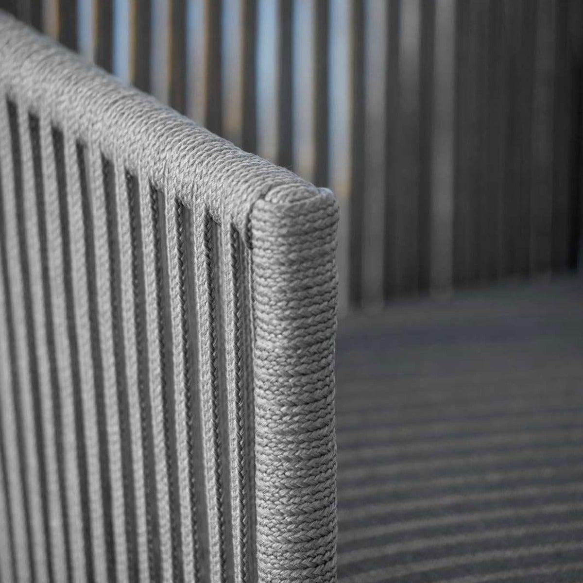 Cane-line Moments Outdoor 3 Seater Sofa, Grey | Barker & Stonehouse – image 4