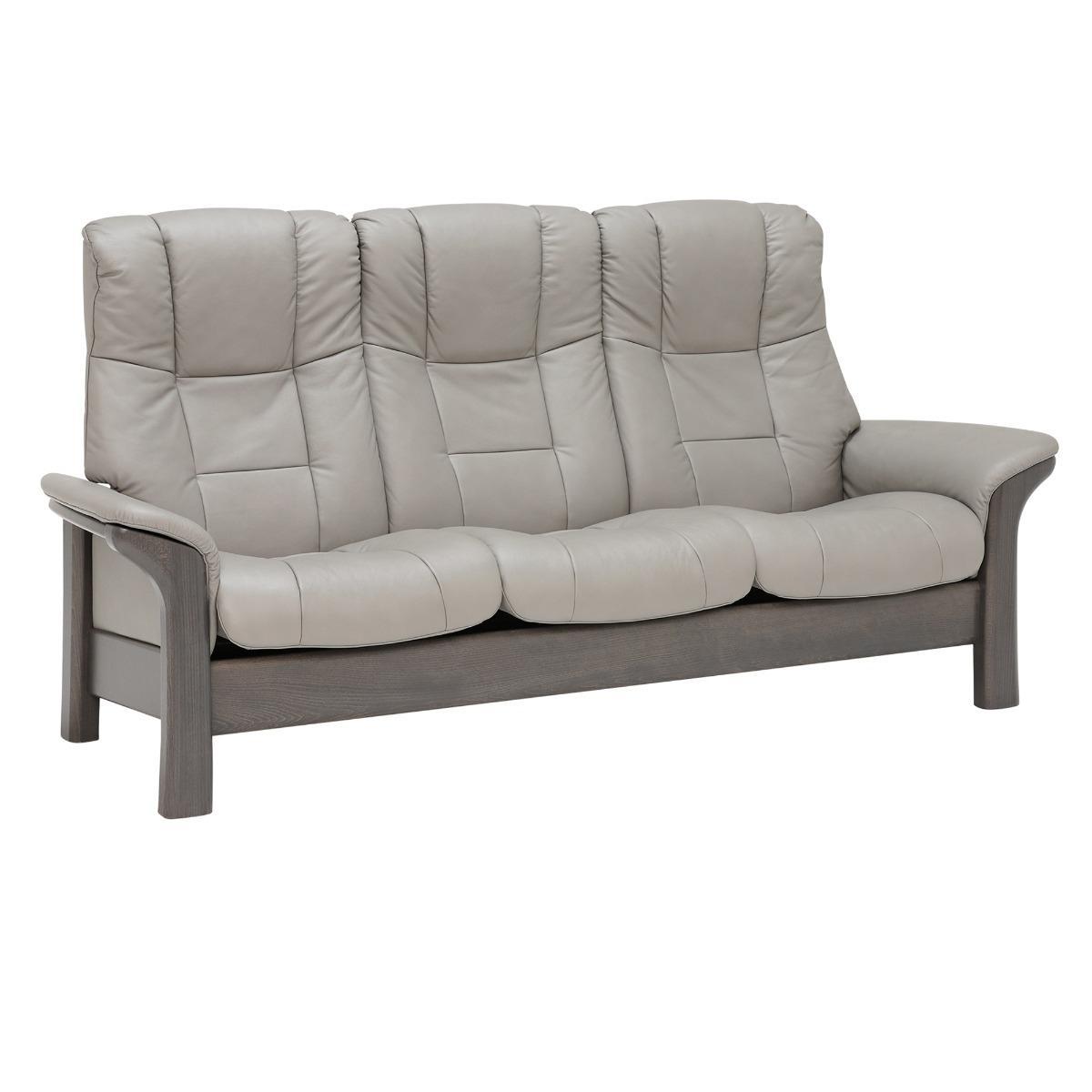 Stressless Windsor High Back 3 Seater, Choice of Leather – image 2