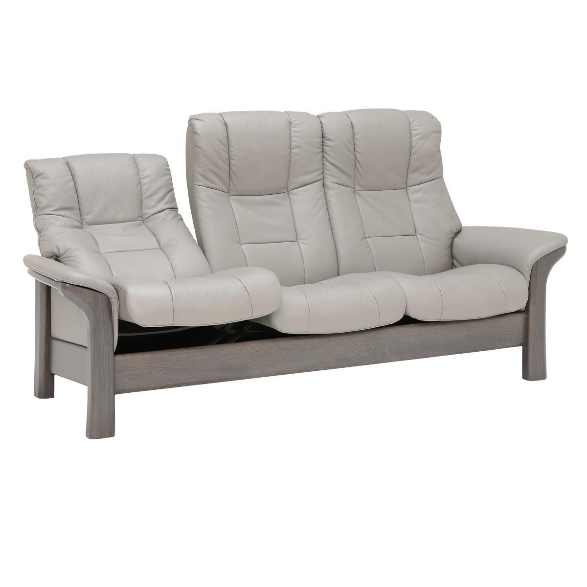 Stressless Windsor High Back 3 Seater, Choice of Leather – image 3