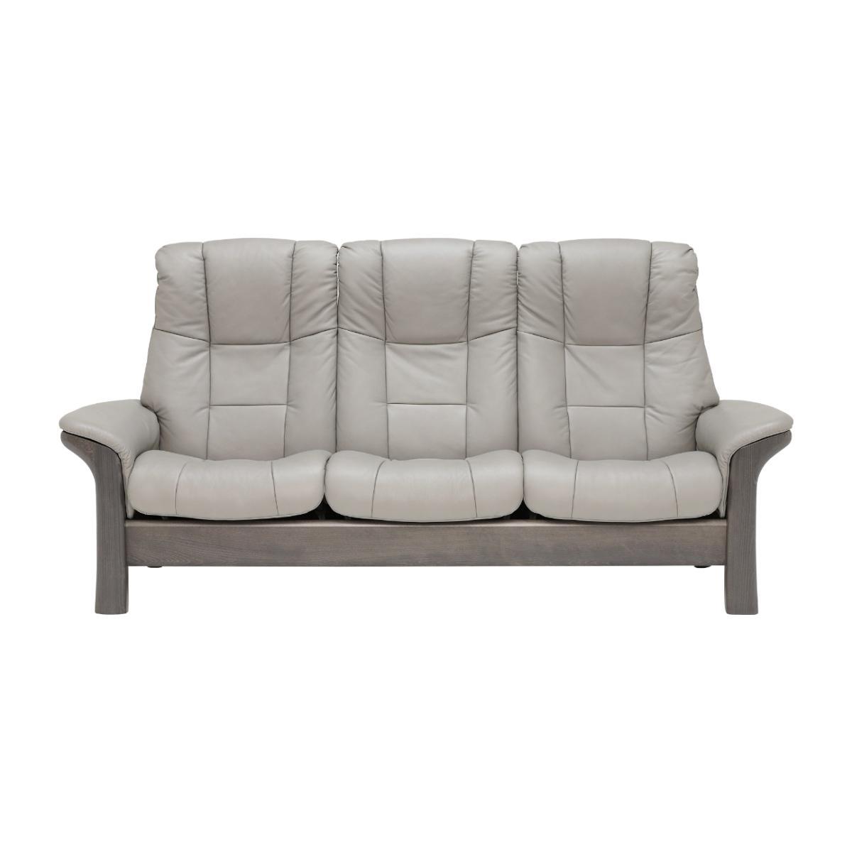 Stressless Windsor High Back 3 Seater, Choice of Leather – image 1